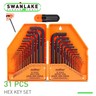 Hex Key Allen Wrench Set (SAE+ Metric