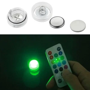 Car Interior Ambient bulb Remote Control Atmosphere Wireless Adhesive LED Light - Foto 1 di 12