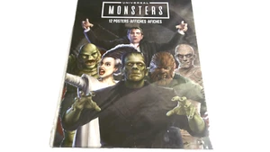 Trends Posters 12 Universal Monsters 8.5x11 Posters Dracula, Mummy, Frankenstein - Picture 1 of 2