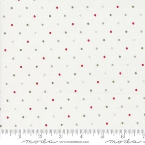 Moda Magic Dot Christmas Fabric 5230-38 by Lella Boutique 1 yard - Picture 1 of 1