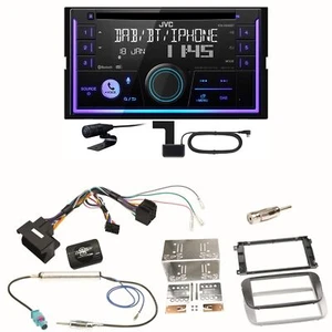 JVC KW-DB95BT Bluetooth DAB CD USB Einbauset für Ford Focus Mondeo S-Max Galaxy - Bild 1 von 1