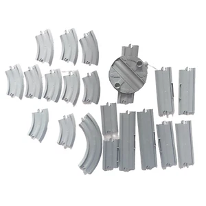 20x Chuggington Track Eisenbahn Zugsteile grau [ - Bild 1 von 7