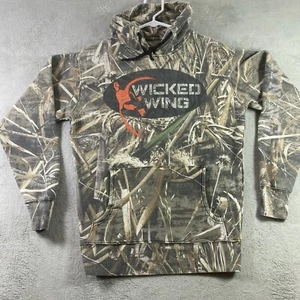 Browning Wicked Wing Hoodie Adult Small Camouflage Graphic Sweatshirt LS - Picture 1 of 15