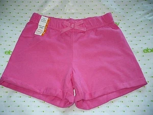 Wonder Nation Girls Pull On Rolled Cuff Shorts Size XX-Large (18) Pink New - Picture 1 of 1