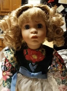 ASHTON DRAKE MARY MARY ABBASTANZA CONTRARIE 1994 Wendy Lawton Nursery Rhymes bambola 15" - Foto 1 di 11