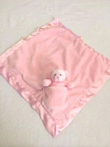 Gund Baby Pink My First Teddy Buddyluvs Security Blanket Plush Rattle Pocket - Picture 1 of 5