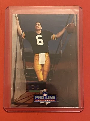 1991 Pro Line Portraits - #221 Bubby Brister Pittsburgh Steelers - Image 1 of 2