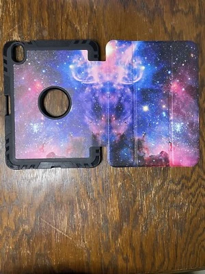 Apple iPad Mini 6ta Generación Funda Inteligente Plegable Folio Carcasa Rígida Cubierta Galaxy Foto 1 de 4