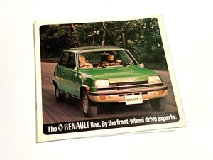 Renault 5 17 Gordini 1977 12 folletos - Imagen 1 de 1