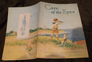 CARE OF THE THE EYES BY METROPOLITAN LIFE INSURANCE CO VINTAGE - Picture 1 of 5