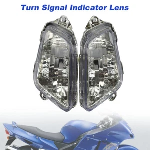 Turn Signals Lens Clear New Pair Motor Motorcycle Fit For Honda CBR1100XX 2000 - Picture 1 of 14