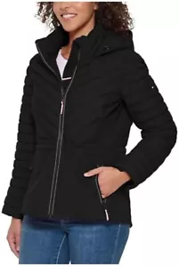 đź§ĄTommy Hilfiger Ladies' Puffer Stretch Jacket & Size X-Large New with Tags M1 - Picture 1 of 6