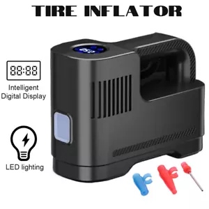 150PSI Tire Pump with Pressure Gauge Built-In LED Light Pump (Digital Display) - Picture 1 of 12