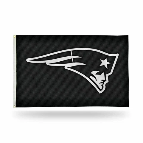 New England Patriots Black Flag 3x5ft Banner Polyester American Football pats026 Cover