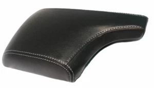 Fits 14-16 Mazda 3 Real Leather Center Console Armrest Cover w/Gray Stitch - Bild 1 von 7