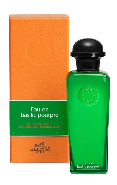 Hermes Eau De Basilic Poupre Unissex 3,3 oz Eau De Cologne Spray NOVO EM FOLHA - Imagem 1 de 1