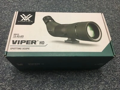 Vortex Viper HD 15-45 x 65 Angled Spotting Scope V500 - Brand New in Box - Image 1 of 4