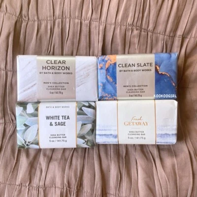 NEW Bath & Body Works Shea Butter Cleansing Bar Soap 5 oz Shea Butter - Image 1 of 3