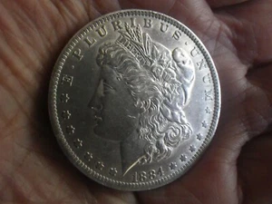 1884O MORGAN SILVER $-BU/MS++++DETAILS & LUSTROUS CONDITION-VERY BEAUTIFUL COIN - Picture 1 of 12