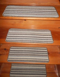 13 = Step 9'' x 23'' Stair treads Tufted carpet Woven Wool Blend . - Picture 1 of 4