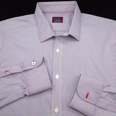 UNTUCKit производительности рубашка мужская - 2XL - синий красный белый производительности эластичной нейлона - Изображение 1 из 4