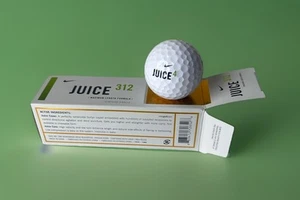 NIKE JUICE 312 Golf Balls 1 Sleeve 3 Balls Ginormous #4 ⛳️ - Picture 1 of 6