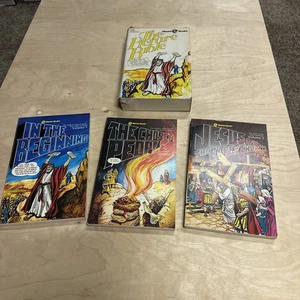 The Picture Bible Iva Hoth Chariot Books 1979 3 Volumes Christian W/ Slipcover - Imagen 1 de 4