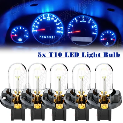 PARA 95-03 Ford Ranger Camión Cuadro de instrumentos Medidor Azul LED Luces 5x Foto 1 de 4