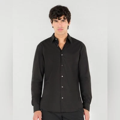 Roberto Cavalli Calce Ajustado Botones, Hombre 39/15 Foto 1 de 4