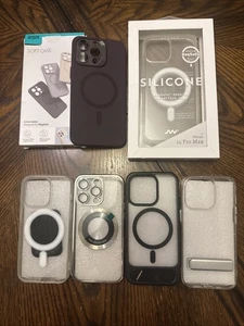 2 Iphone 14 Pro Max. & 4 iPhone 14 Pro Handyhüllen - Bild 1 von 3