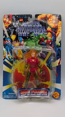 VTG ToyBiz Marvel Universe X-Men Dark Phoenix Action Figure 1996 Damaged Box - Image 1 of 4