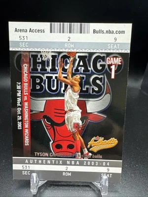 2003 Fleer Authentix #58 Tyson Chandler - Image 1 of 2