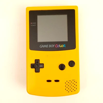 Console Nintendo Game Boy Color Jaune Testée Fonctionnelle Japon... - Photo 1/4