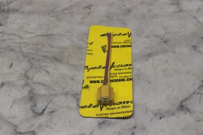 Cycle Vision Replacement Headlight Socket 3-Prong P/N 2120-0636 - Image 1 of 2