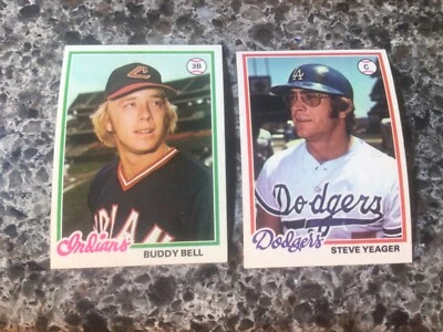 U-Pick 1978 Topps baseball 251-500 commons/stars/RC  - YOU PICK ANY CARD(S) - Image 1 of 4
