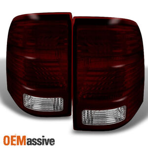 Fit 2002 2003 2004 2005 Ford Explorer Dark Red Taillights Brake Lamp Replacement