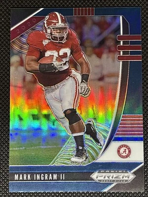 2020 Panini Prizm Draft - Blue Prizm #67 Mark Ingram - Image 1 of 2
