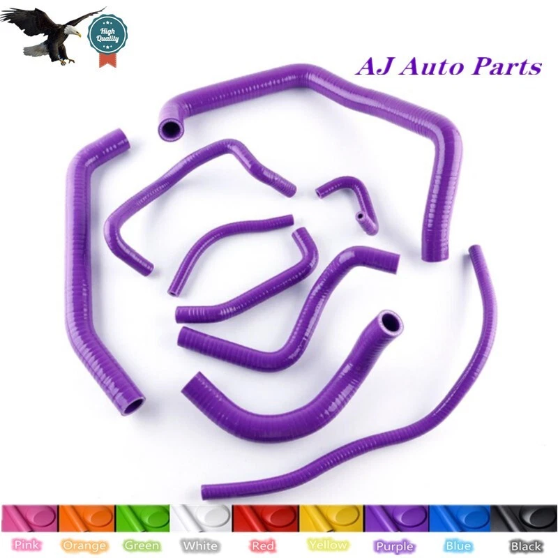 Púrpura PARA HONDA CBR 954 RR FIREBLADE 2002-2003 RADIADOR SILICONA KITS MANGUERA NUEVOS Foto 1 de 4