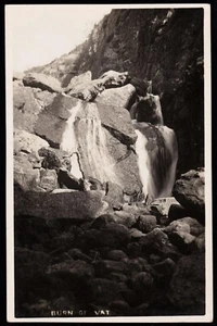 Burn O'Vat Mountain Stream Waterfall Aberdeenshire Scotland Postcard - Picture 1 of 2