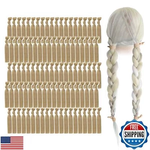 MEEDEE Confezione 100 Accessori Capelli Oro Donna: Nodo Nastro Morbido Senza Piega - Foto 1 di 5