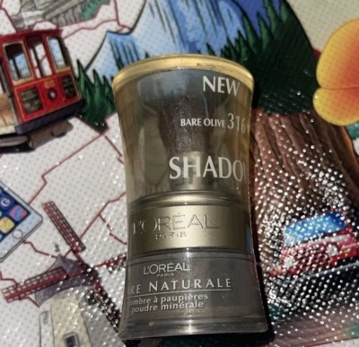 LOREAL Bare Naturale Gentle Mineral EYESHADOW BARE OLIVE 316 FACTORY SEALED - Image 1 of 4