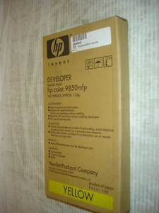 Hewlett Packard Color 9850mfp Yellow Developer E60FKC (DV501Y) Fabrycznie nowy - Zdjęcie 1 z 1