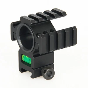 1"/30mm Ring Rifle Scope Spirit Bubble Level Mount for 20mm Rail Mounting - Picture 1 of 5