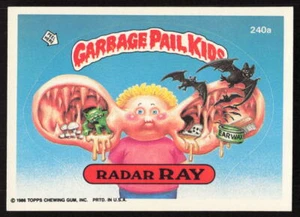 Spazzatura Secchio Bambini Serie 6 #240a Radar Ray Nuovo con etichette - Foto 1 di 2