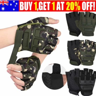 Fitness Gym Training Gloves Half Finger Weightlifting Exercise Sport Gloves New - image 1 of 4