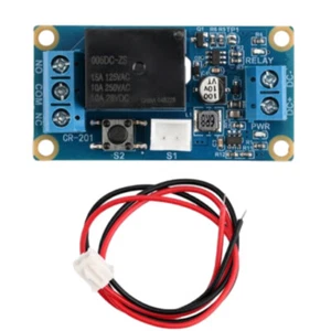 New DC5-28V 100mA 1 Channel Single Key Bistable Self-locking Relay Module - Picture 1 of 7