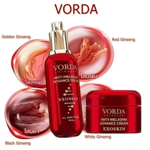 VORDA Suero Anti-Melasma Advance 30ml y Crema Avanzada 30g. 4 Ginseng Power Korea - Imagen 1 de 24