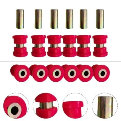 Lower Control Arm Bushing Kit for 1996-2000 HONDA CIVIC EK Replacement Red - Image 1 of 4