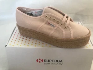 Superga Women's 2790-cotropew Gymnastics Shoes, Pink UK 7.5 - Picture 1 of 4