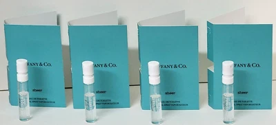 TIFFANY & CO. SHEER EAU DE TOILETTE 0.04 fl oz for WOMAN (4 Carded Spray Vials) - Image 1 of 2